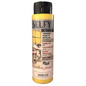Rich Boya 5808 Roma Sarısı 500 CC Selfy Decor Vernikli Boya