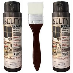 Rich Boya 5862 Wenge 500 cc Selfy Decor Vernikli Mobilya Boyası