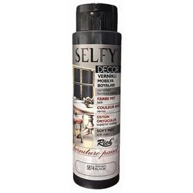 Rich Boya 5874 Siyah 500 CC Selfy Decor Vernikli Boya