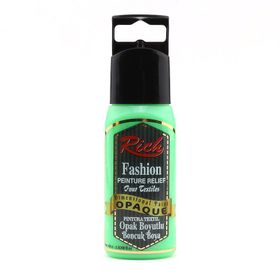 Rich Boya 60 cc Neon Yeşil Boyutlu Boncuk Boya