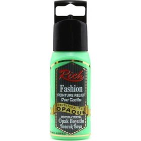 Rich Boya 60 cc Neon Yeşil Boyutlu Boncuk Boya