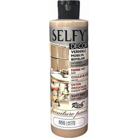 Rich Boya 856 Latte 240 cc Selfy Decor Vernikli Mobilya Boyası
