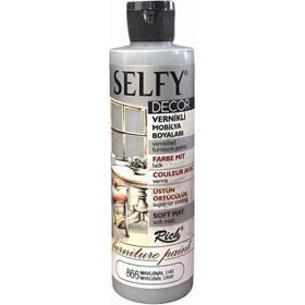 Rich Boya 866 Marjinal Gri 240 cc Selfy Decor Vernikli Mobilya Boyası