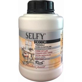 Rich Boya Antik Beyaz 1250 cc Selfy Decor Vernikli Mobilya Boyası