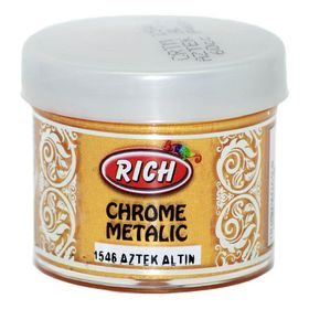 Rich Boya Aztek Altın 1546 50 cc Chrome Metalic Boya