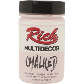Rich Chalked 4520 Puslu Pembe 100cc Akrilik Boya