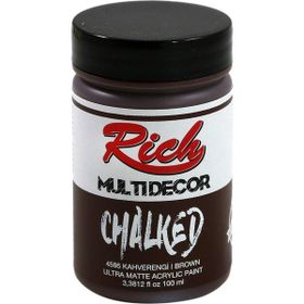 Rich Chalked 4586 Kahverengi 100cc Akrilik Boya