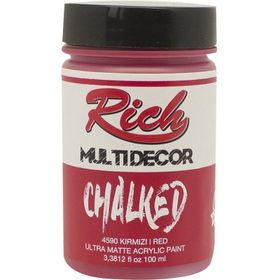 Rich Chalked 4590 Kırmızı 100cc Akrilik Boya
