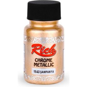 Rich Chrome 1543 Metalik Şampanya 50 cc Akrilik Boya