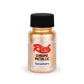 Rich Chrome 1543 Metalik Şampanya 50 cc Akrilik Boya