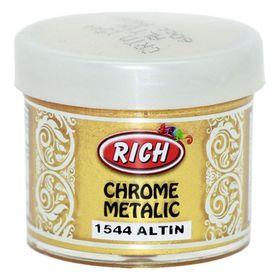Rich Chrome 1544 Altın 60 cc Metalik Extra Simli Sedefli Boya
