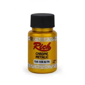Rich Chrome 1545 Som Altın 50 cc Metalik Akrilik Boya