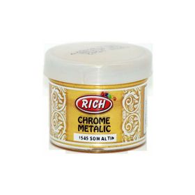 Rich Chrome 1545 Som Altın 50 cc Metalik Akrilik Boya