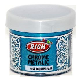 Rich Chrome 1564 Bodrum Mavi 50 cc Metalik Akrilik Boya
