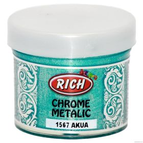 Rich Chrome 1567 Akua 60 cc Metalik Extra Simli Sedefli Boya