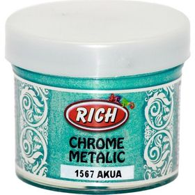 Rich Chrome 1567 Akua 60 cc Metalik Extra Simli Sedefli Boya
