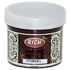 Rich Chrome 1575 Çikolata 60 cc Metalik Extra Simli Sedefli Boya