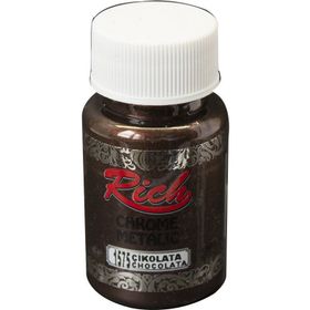 Rich Chrome 1575 Çikolata 60 cc Metalik Extra Simli Sedefli Boya