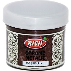 Rich Chrome 1575 Çikolata 60 cc Metalik Extra Simli Sedefli Boya