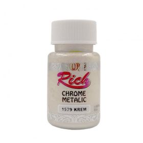 Rich Chrome 1579 Krem 50 cc Metalik Akrilik Boya