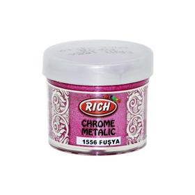 Rich Chrome Metalik Fuşya 50 cc Hobi Boyası
