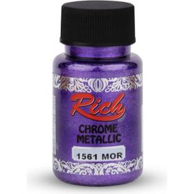 Rich Chrome Metalik Mor 50 cc Akrilik Boya