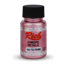 Rich Chrome Metalik Toz Pembe 50 cc Akrilik Boya