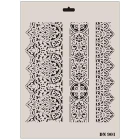 Rich Dantel Seri DN-901 35x25 cm Stencil