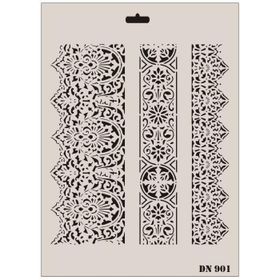 Rich Dantel Seri DN-901 35x25 cm Stencil