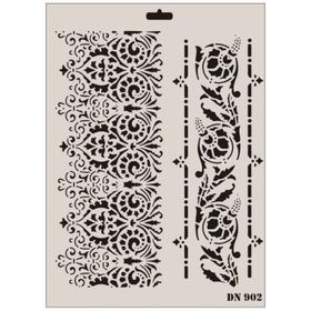 Rich Dantel Seri DN-902 35x25 cm Stencil