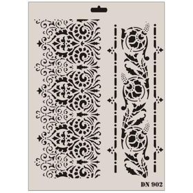 Rich Dantel Seri DN-902 35x25 cm Stencil