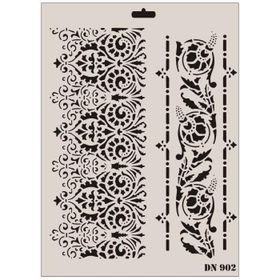 Rich Dantel Seri DN-902 35x25 cm Stencil