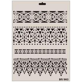 Rich Dantel Seri DN-903 35x25 cm Stencil