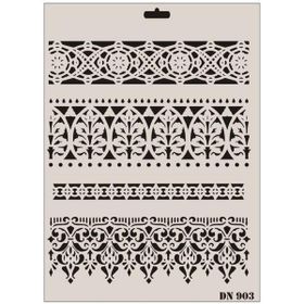 Rich Dantel Seri DN-903 35x25 cm Stencil