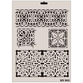 Rich Dantel Seri DN-905 35x25 cm Stencil