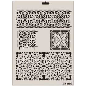 Rich Dantel Seri DN-905 35x25 cm Stencil