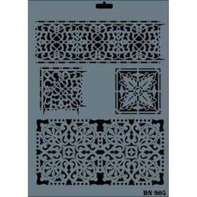 Rich Dantel Seri DN-905 35x25 cm Stencil