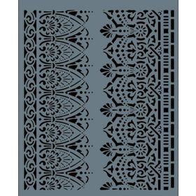 Rich Dantel Seri DN-907 35x25 cm Stencil