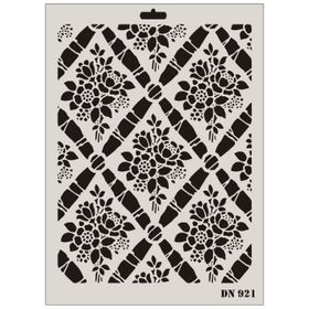 Rich Dantel Seri DN-921 35x25 cm Stencil
