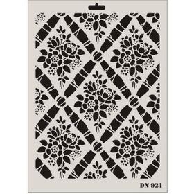 Rich Dantel Seri DN-921 35x25 cm Stencil