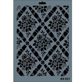 Rich DN-921 Dantel Stencil 25x35 cm Boyama Şablonu
