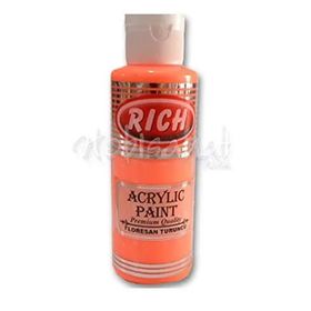 Rich Floresan Turuncu 130cc Akrilik Boya