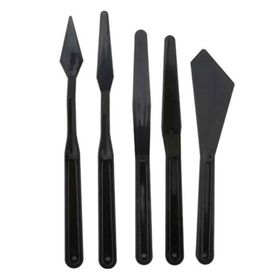 Rich FRRICH-127 Siyah Plastik 5'li Set Spatula