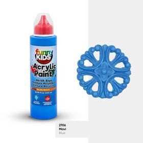 Rich Funny Kids Mavi 500 cc Akrilik Boya