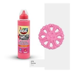 Rich Funny Kids Pembe 500 cc Akrilik Boya