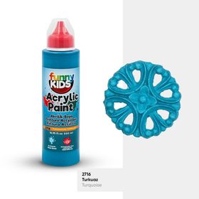 Rich Funny Kids Turkuaz 500 cc Akrilik Boya