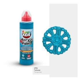 Rich Funny Kids Turkuaz 500 cc Akrilik Boya