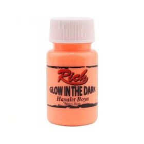 Rich Glow In The Dark 3006 Turuncu 50 cc Karanlıkta Parlayan Hayalet Boya