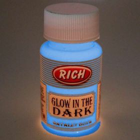 Rich Glow in the Dark 50 cc Mavi Hayalet Boya