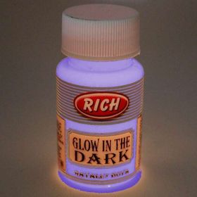 Rich Glow in the Dark 50 cc Mor Karanlıkta Parlayan Hayalet Boya